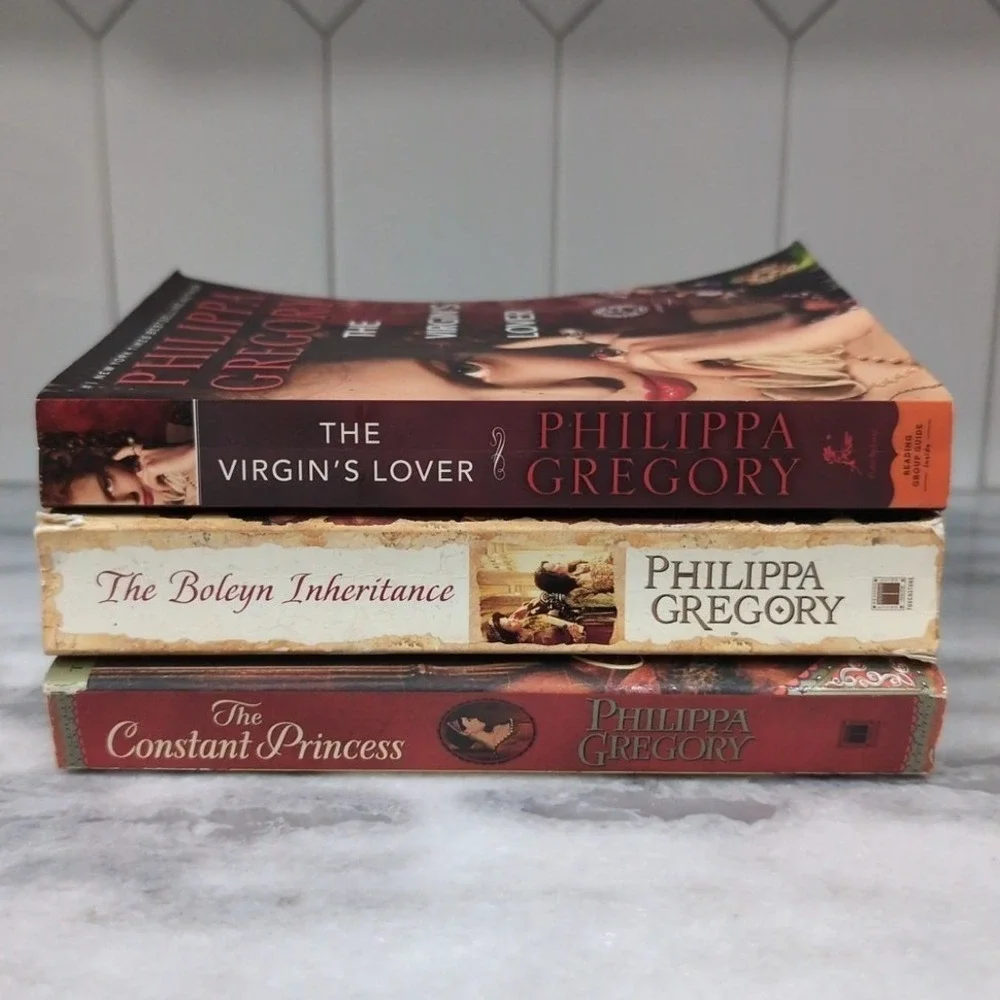 Philippa Gregory Tudor Novels. Virgin Lover Constant Princess Boleyn Inheritance